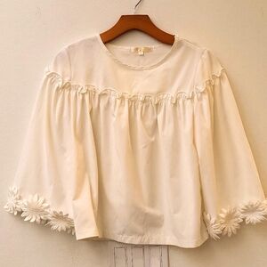 Binkeke midsummer white top medium